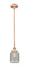 Stanton - 1 Light - 6 inch - Antique Copper - Cord hung - Mini Pendant (616-1SH-AC-G262)