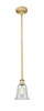 Hanover - 1 Light - 6 inch - Brushed Brass - Cord hung - Mini Pendant (616-1S-BB-G2812)
