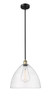 Bristol - 1 Light - 16 inch - Black Antique Brass - Cord hung - Pendant (616-1S-BAB-GBD-164)