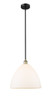 Bristol - 1 Light - 16 inch - Black Antique Brass - Cord hung - Pendant (616-1S-BAB-GBD-161-LED)