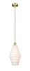 Cascade - 1 Light - 8 inch - Antique Brass - Cord hung - Mini Pendant (616-1S-AB-G671-8)
