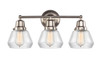 Fulton - 3 Light - 23 inch - Brushed Satin Nickel - Bath Vanity Light (623-3W-SN-G172)
