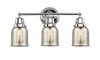 Bell - 3 Light - 21 inch - Polished Chrome - Bath Vanity Light (623-3W-PC-G58)