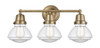 Olean - 3 Light - 23 inch - Brushed Brass - Bath Vanity Light (623-3W-BB-G322)