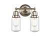 Dover - 2 Light - 13 inch - Brushed Satin Nickel - Bath Vanity Light (623-2W-SN-G314)