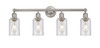 Clymer - 4 Light - 31 inch - Brushed Satin Nickel - Bath Vanity Light (616-4W-SN-G804)