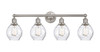 Waverly - 4 Light - 33 inch - Brushed Satin Nickel - Bath Vanity Light (616-4W-SN-G362)