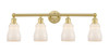 Ellery - 4 Light - 32 inch - Satin Gold - Bath Vanity Light (616-4W-SG-G391)