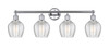 Norfolk - 4 Light - 33 inch - Polished Chrome - Bath Vanity Light (616-4W-PC-G462-6)