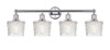 Niagara - 4 Light - 34 inch - Polished Chrome - Bath Vanity Light (616-4W-PC-G402)