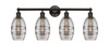 Vaz - 4 Light - 33 inch - Oil Rubbed Bronze - Bath Vanity Light (616-4W-OB-G557-6SM)