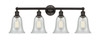 Hanover - 4 Light - 33 inch - Oil Rubbed Bronze - Bath Vanity Light (616-4W-OB-G2812)