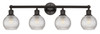 Athens - 4 Light - 33 inch - Oil Rubbed Bronze - Bath Vanity Light (616-4W-OB-G122C-6CL)