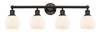 Athens - 4 Light - 33 inch - Oil Rubbed Bronze - Bath Vanity Light (616-4W-OB-G121-6)