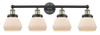 Fulton - 4 Light - 34 inch - Black Antique Brass - Bath Vanity Light (616-4W-BAB-G171)