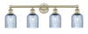 Bridal Veil - 4 Light - 32 inch - Antique Brass - Bath Vanity Light (616-4W-AB-G559-5BL)