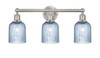 Bridal Veil - 3 Light - 23 inch - Brushed Satin Nickel - Bath Vanity Light (616-3W-SN-G559-5BL)