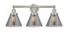 Cone - 3 Light - 26 inch - Brushed Satin Nickel - Bath Vanity Light (616-3W-SN-G43)
