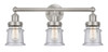 Canton - 3 Light - 23 inch - Brushed Satin Nickel - Bath Vanity Light (616-3W-SN-G184S)