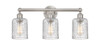 Cobbleskill - 3 Light - 23 inch - Brushed Satin Nickel - Bath Vanity Light (616-3W-SN-G112C-5CL)