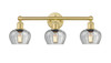 Fenton - 3 Light - 25 inch - Satin Gold - Bath Vanity Light (616-3W-SG-G92)
