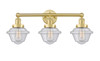 Oxford - 3 Light - 25 inch - Satin Gold - Bath Vanity Light (616-3W-SG-G534)