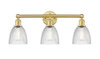 Castile - 3 Light - 24 inch - Satin Gold - Bath Vanity Light (616-3W-SG-G382)