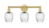 Salina - 3 Light - 24 inch - Satin Gold - Bath Vanity Light (616-3W-SG-G292)