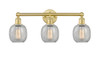 Belfast - 3 Light - 24 inch - Satin Gold - Bath Vanity Light (616-3W-SG-G105)