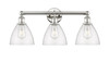 Bristol - 3 Light - 26 inch - Polished Nickel - Bath Vanity Light (616-3W-PN-GBD-754)