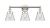 Cone - 3 Light - 24 inch - Polished Nickel - Bath Vanity Light (616-3W-PN-G62)