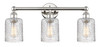 Cobbleskill - 3 Light - 23 inch - Polished Nickel - Bath Vanity Light (616-3W-PN-G112C-5CL)