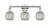 Belfast - 3 Light - 24 inch - Polished Nickel - Bath Vanity Light (616-3W-PN-G105)