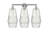 Windham - 3 Light - 25 inch - Polished Chrome - Bath Vanity Light (616-3W-PC-G684-7)