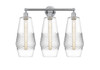 Windham - 3 Light - 25 inch - Polished Chrome - Bath Vanity Light (616-3W-PC-G682-7)