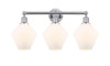 Cindyrella - 3 Light - 26 inch - Polished Chrome - Bath Vanity Light (616-3W-PC-G651-8)