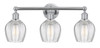 Norfolk - 3 Light - 24 inch - Polished Chrome - Bath Vanity Light (616-3W-PC-G462-6)