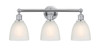Castile - 3 Light - 24 inch - Polished Chrome - Bath Vanity Light (616-3W-PC-G381)