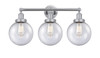 Beacon - 3 Light - 26 inch - Polished Chrome - Bath Vanity Light (616-3W-PC-G204-8)