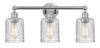 Cobbleskill - 3 Light - 23 inch - Polished Chrome - Bath Vanity Light (616-3W-PC-G112C-5CL)