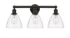 Bristol - 3 Light - 26 inch - Oil Rubbed Bronze - Bath Vanity Light (616-3W-OB-GBD-752)