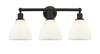 Bristol - 3 Light - 26 inch - Oil Rubbed Bronze - Bath Vanity Light (616-3W-OB-GBD-751)