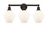 Cindyrella - 3 Light - 26 inch - Oil Rubbed Bronze - Bath Vanity Light (616-3W-OB-G651-8)