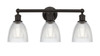 Castile - 3 Light - 24 inch - Oil Rubbed Bronze - Bath Vanity Light (616-3W-OB-G382)