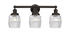 Colton - 3 Light - 24 inch - Oil Rubbed Bronze - Bath Vanity Light (616-3W-OB-G302)