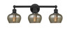 Fenton - 3 Light - 25 inch - Matte Black - Bath Vanity Light (616-3W-BK-G96)