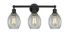 Eaton - 3 Light - 24 inch - Matte Black - Bath Vanity Light (616-3W-BK-G82)