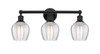 Norfolk - 3 Light - 24 inch - Matte Black - Bath Vanity Light (616-3W-BK-G462-6)