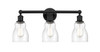 Ellery - 3 Light - 23 inch - Matte Black - Bath Vanity Light (616-3W-BK-G394)