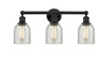 Caledonia - 3 Light - 23 inch - Matte Black - Bath Vanity Light (616-3W-BK-G259)